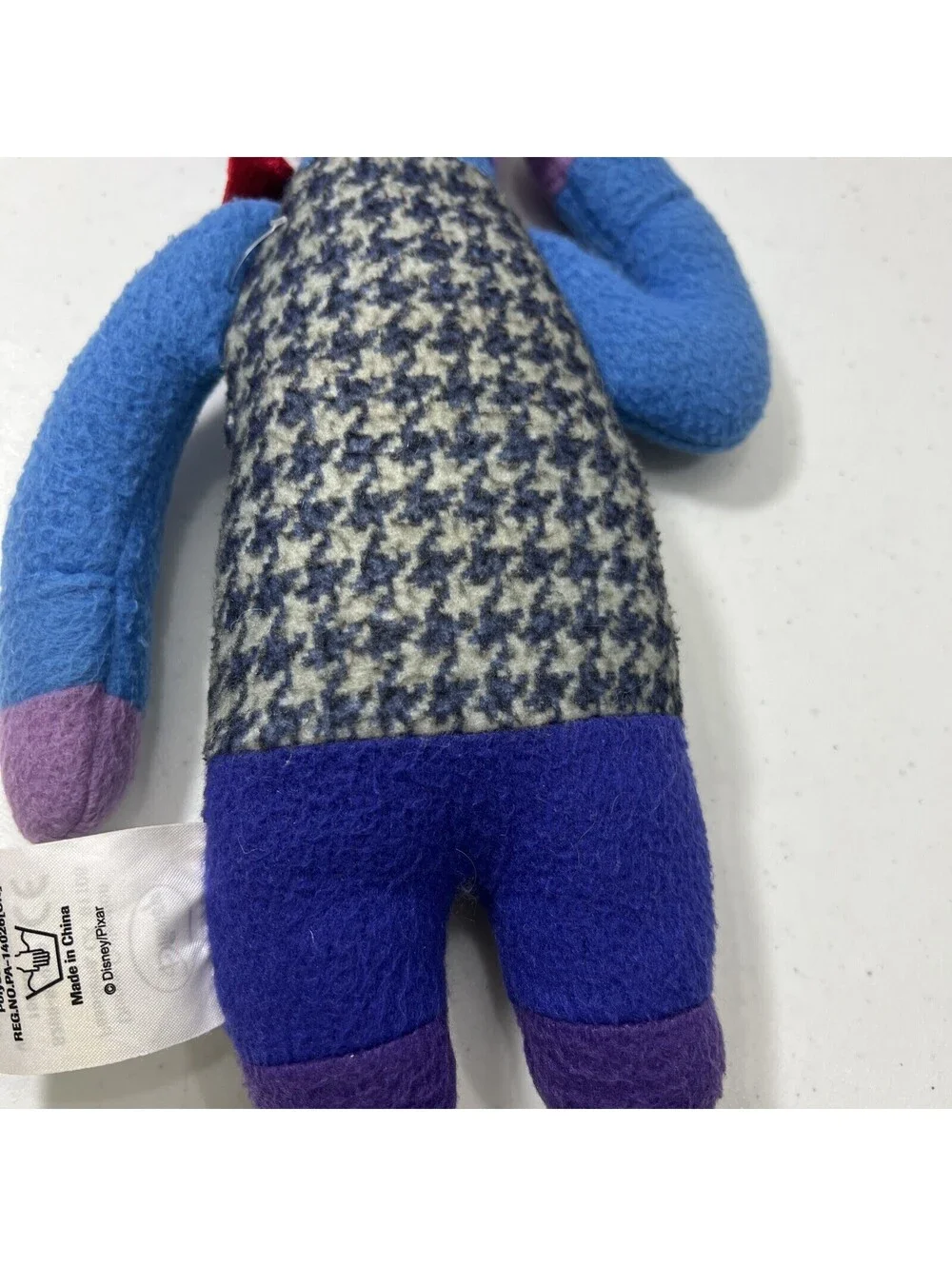 Disney Pixar Inside Out Fear Plush 15” Stuffed Toy Pixar Purple Emotion original